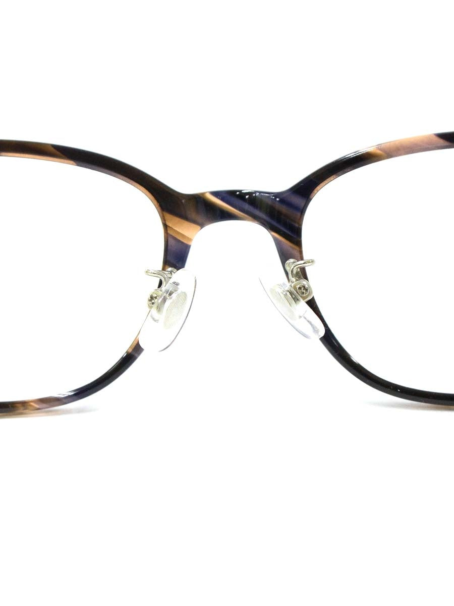 井戸多美男 T466 メガネ ブラウン セルフレーム スクエア ITZVMWARSD7K