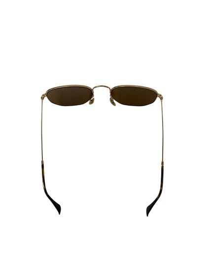 レイバン RB3548 メガネ ゴールド ヘキサゴン 六角シェイプ メタルフレーム ITFCZP8VTZ92