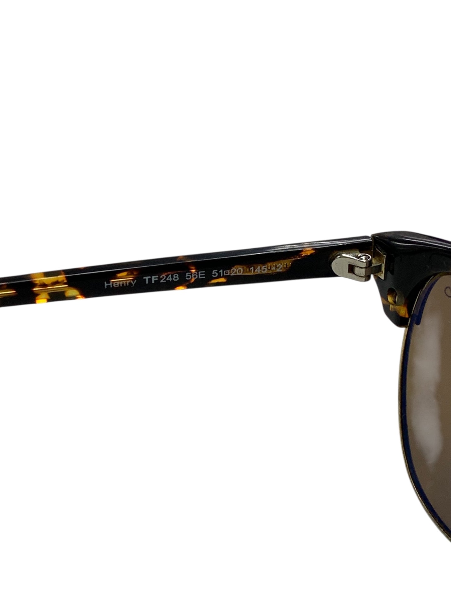 トムフォード TF248 サングラス ブラウン コンビフレーム フルリム ボストン ITXVIBYAHFG0