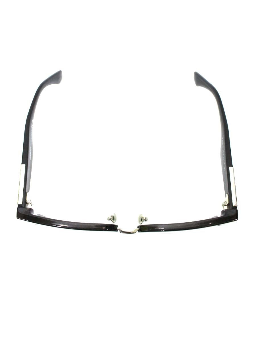 バーバリー B2424-D 4112 メガネ ブラック/シルバー コンビフレーム フルリム サーモントブロー スクエアシェイプ IT25GUIA3LTD