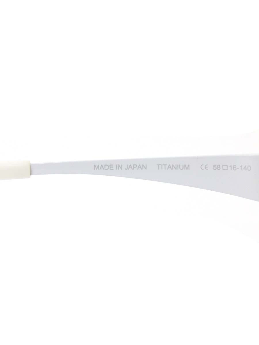 サムライ翔 リラックスライン 仁 SS-J203 LTD メガネ ホワイト 限定カラー メタルフレーム フルリム スクエア IT7QT65OYFTK