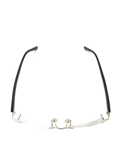 フレア FLAIR 789 メガネ ブラック/シルバー コンビフレーム リムレス ITQRWVL304WO