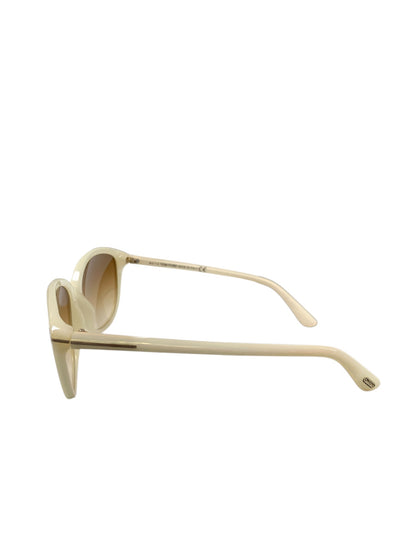 トムフォード TF329 サングラス ホワイト セルフレーム フルリム ボストン ITZPKRJ0SNDI