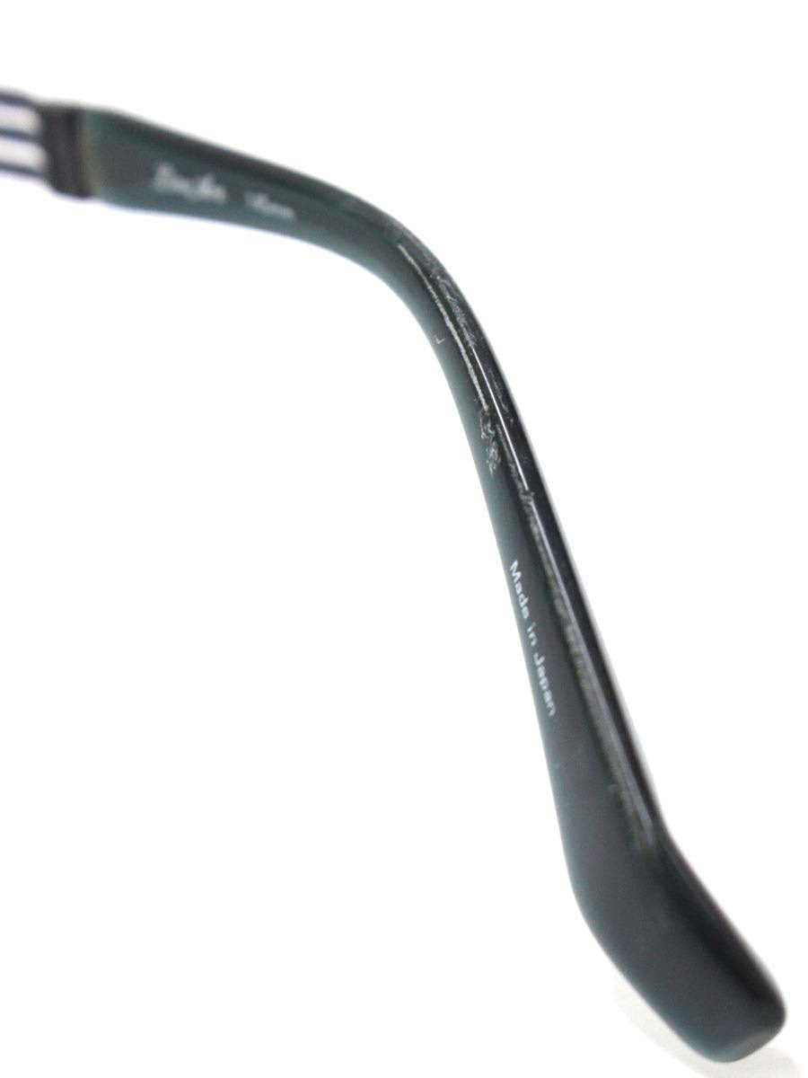 ラインアートシャルマン XL1028 メガネ ブラック/ネイビー チタンフレーム ハーフリム スクエア ITDYHM2VPLPG