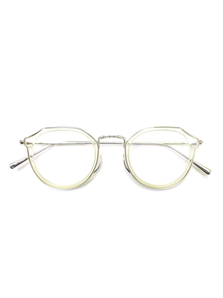 カメマンネン KMN 11 13 メガネ クリア コンビフレーム フルリム ボストン IT28QVOK7TGW