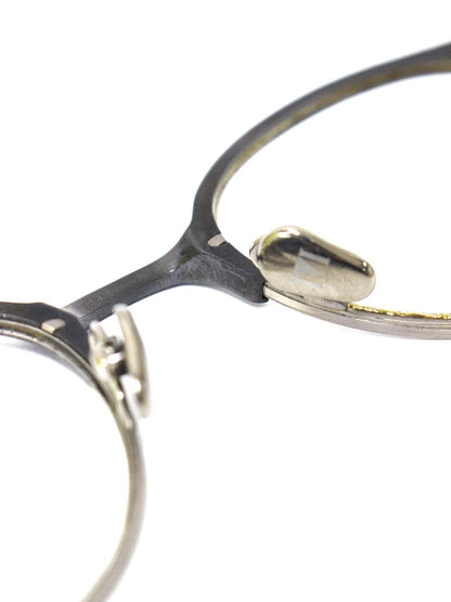 増永眼鏡 ASTORIA メガネ チャコール/シルバー アストリア メタルフレーム フルリム ボストン ITPDECQCLDDW