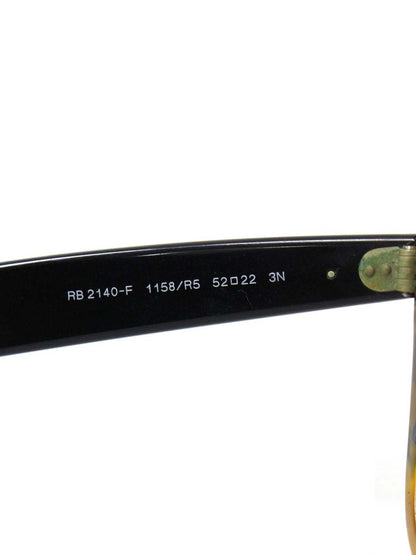 レイバン RB2140-F メガネ ブラウン/ブラック セルフレーム フルリム ウェリントン ITAKNRWGJBA4