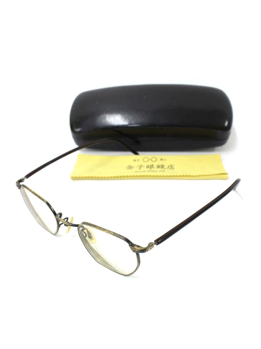 高級ブランド(美品) 金子眼鏡店 メガネ 金子眼鏡 恒眸作 T-272S：ショップニュース｜コクーンシティ