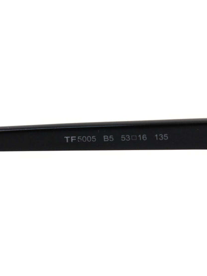 トムフォード TF5005 メガネ ブラック セルフレーム フルリム スクエア IT3XWZ3VI698