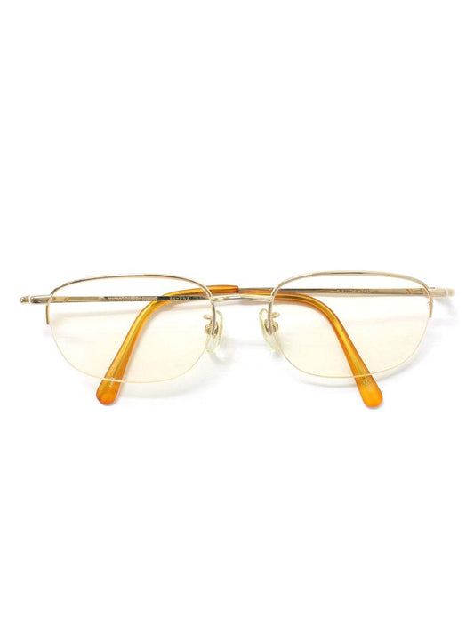 ミヤケデザインスタジオ IM-257 メガネ ゴールド メタルフレーム ハーフリム スクエア ITUIIZTTBCI0