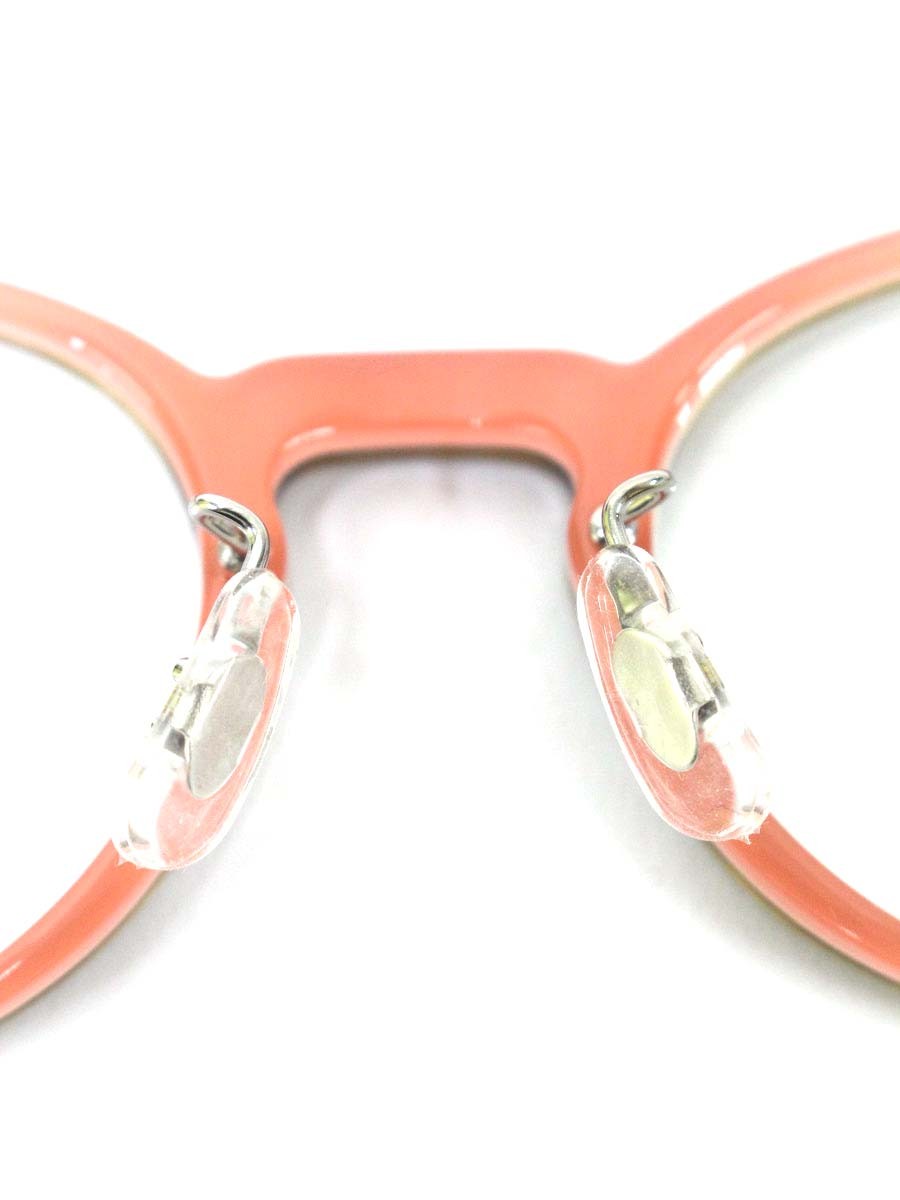 アンティミテ INE-2013 メガネ オリーブピンク（ブラウン/ピンク） INTIMITE BY EYEVAN アイヴァン セルフレーム フルリム ラウンド ITCE4EC8WFVG