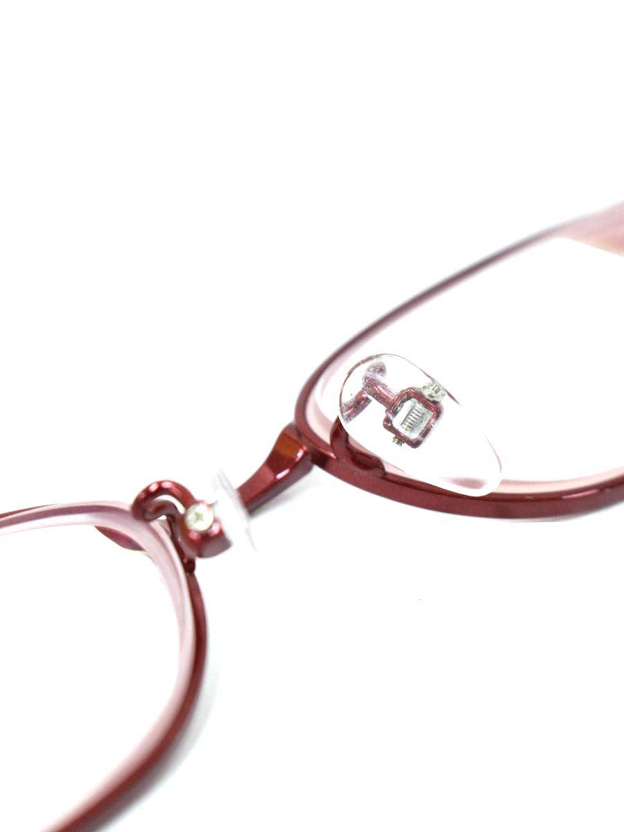 グッチ GG9617J メガネ レッド チタンフレーム フルリム スクエア ITIFZSZLG1FS