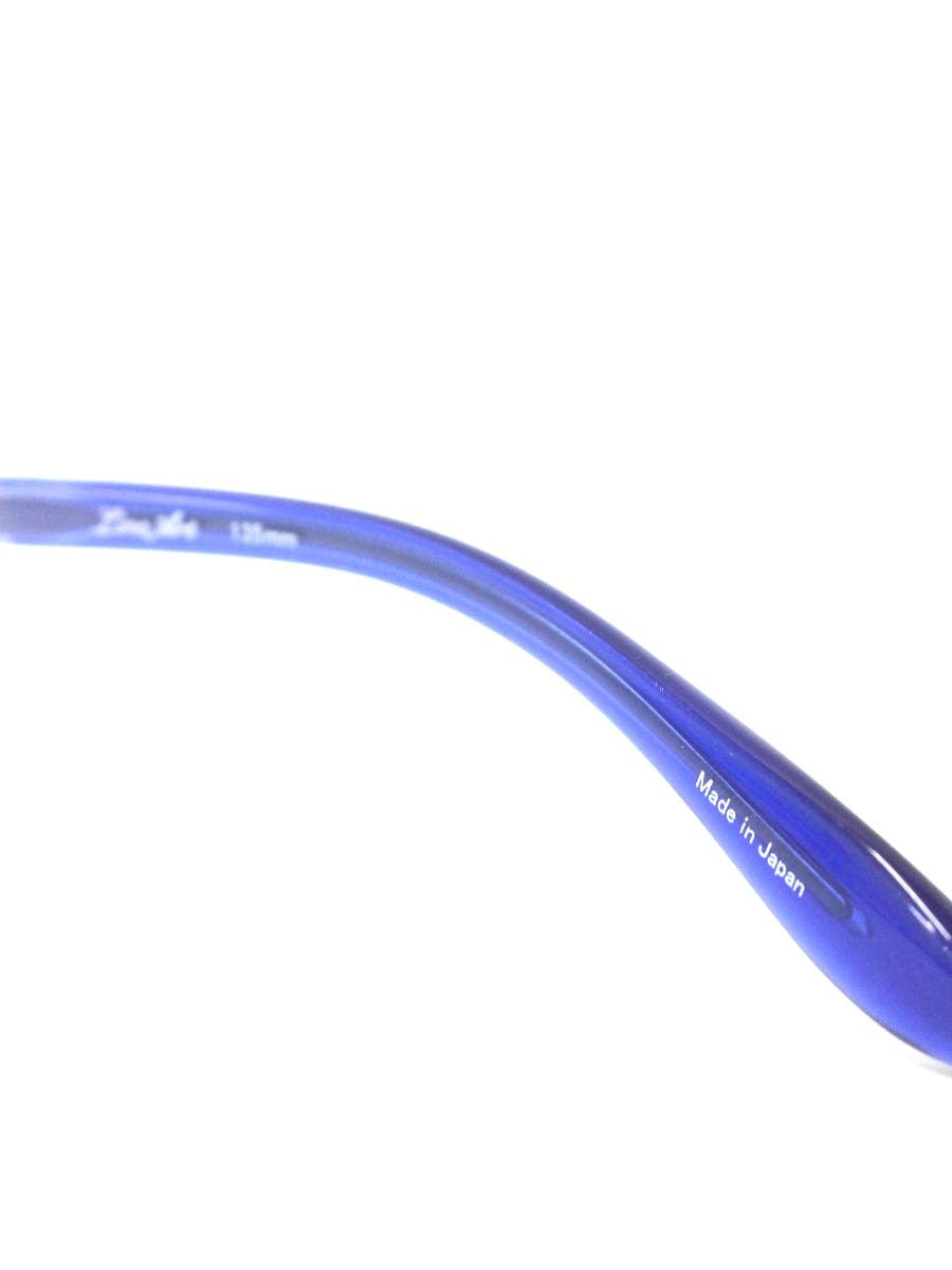 ラインアートシャルマン XL1446 メガネ ネイビー/ブルー/シルバー トリオ コンビフレーム オーバル IT2S1MF1ZGKR