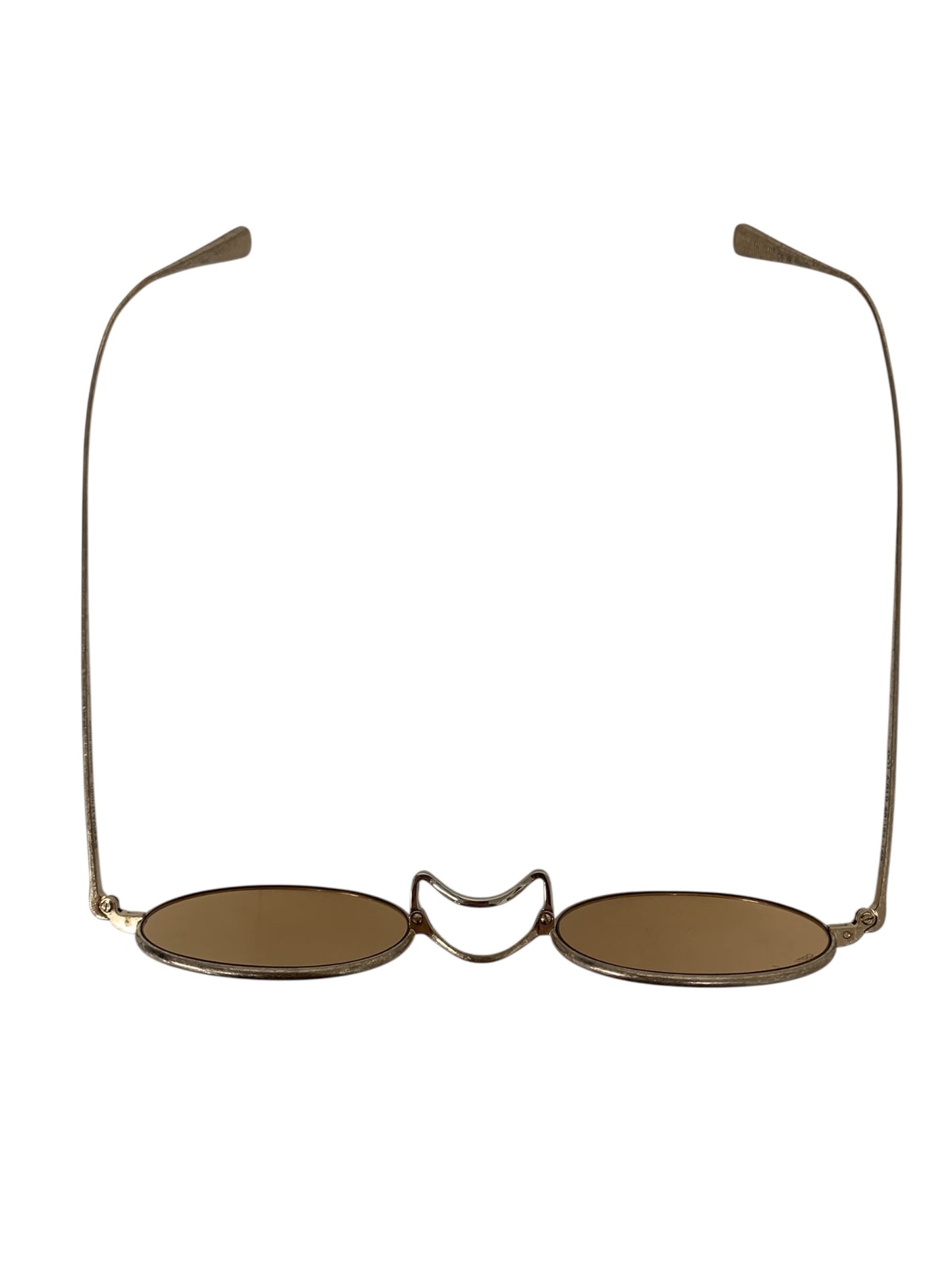 アイヴァン7285 901 c.819 メガネ ゴールド メタルフレーム フルリム ラウンドシェイプ IT7WKYU16O0G