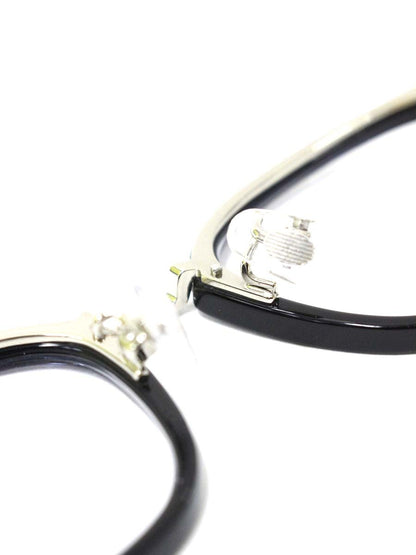 パリミキ PARIS MIKI Collection CAF-1118U メガネ ブラック/シルバー ITCTXY1YDDGW