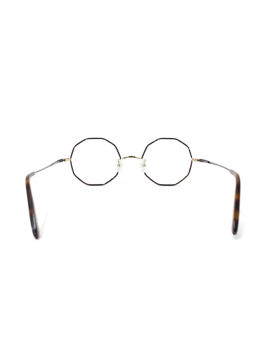 メガネアンドミー GEO ME007 メガネ ブラウン べっ甲柄 IT4KTYHRK7R4