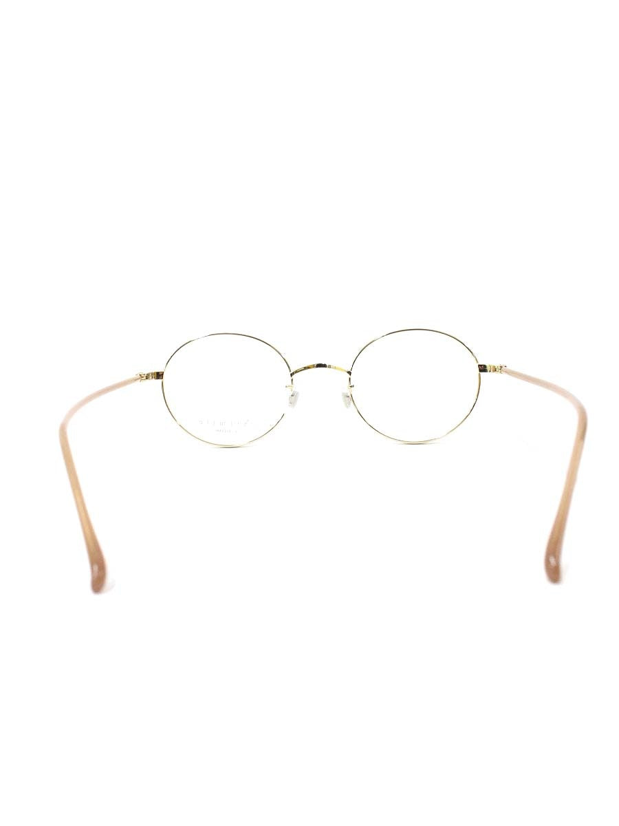 アンティミテ INE-1009 メガネ ゴールド/ミルクピンク INTIMITE BY EYEVAN アイヴァン メタルフレーム フルリム ラウンド ITR9XOZK30NW