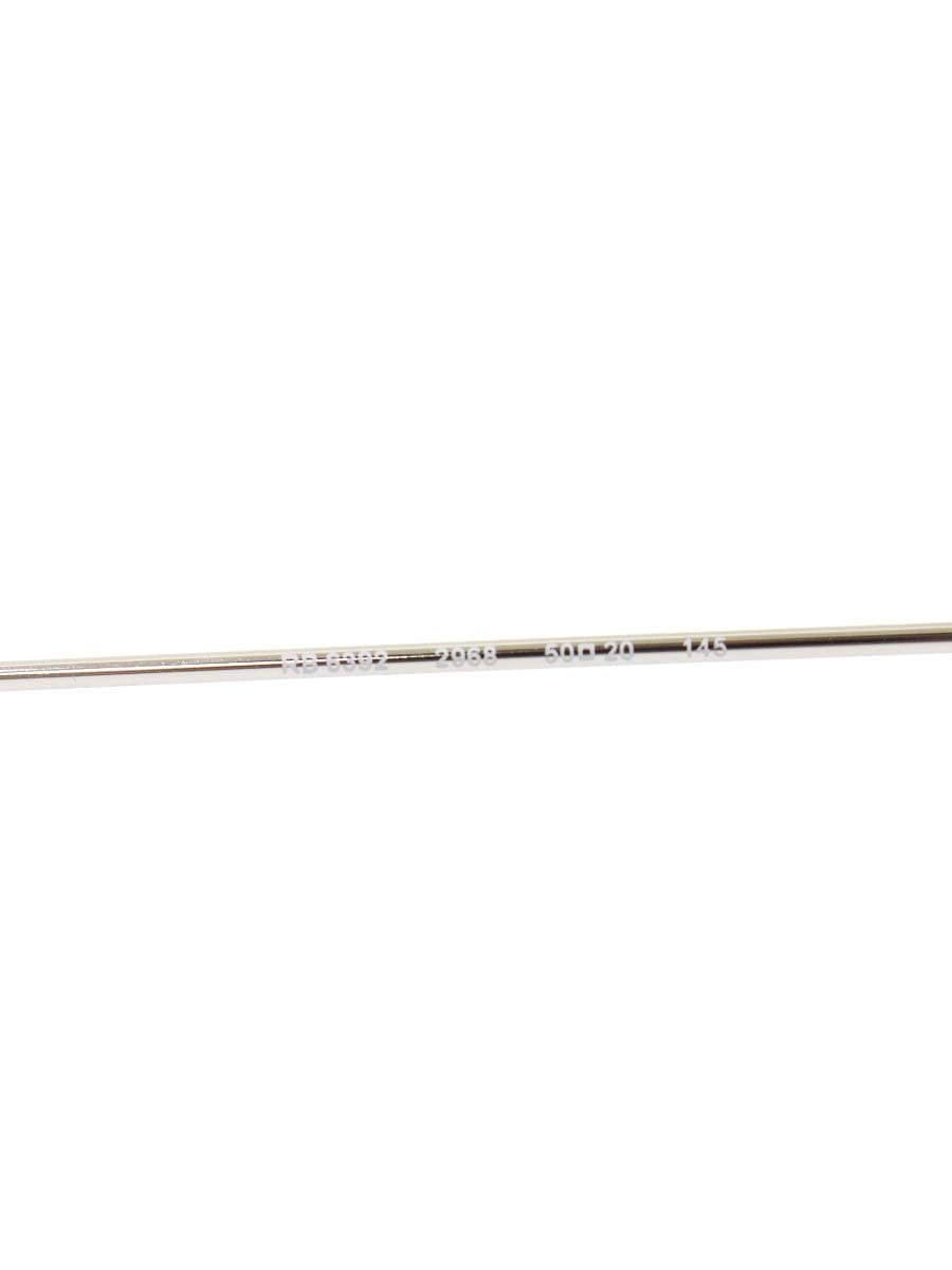レイバン RB6392 メガネ シルバー メタルフレーム フルリム ラウンド（丸メガネ） IT1MZLX4RW6O