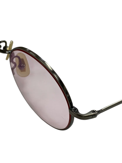 金子眼鏡 VINTAGE KV-54-ATS メガネ シルバー メタルフレーム フルリム ラウンド ITEP9XX8Y7S0