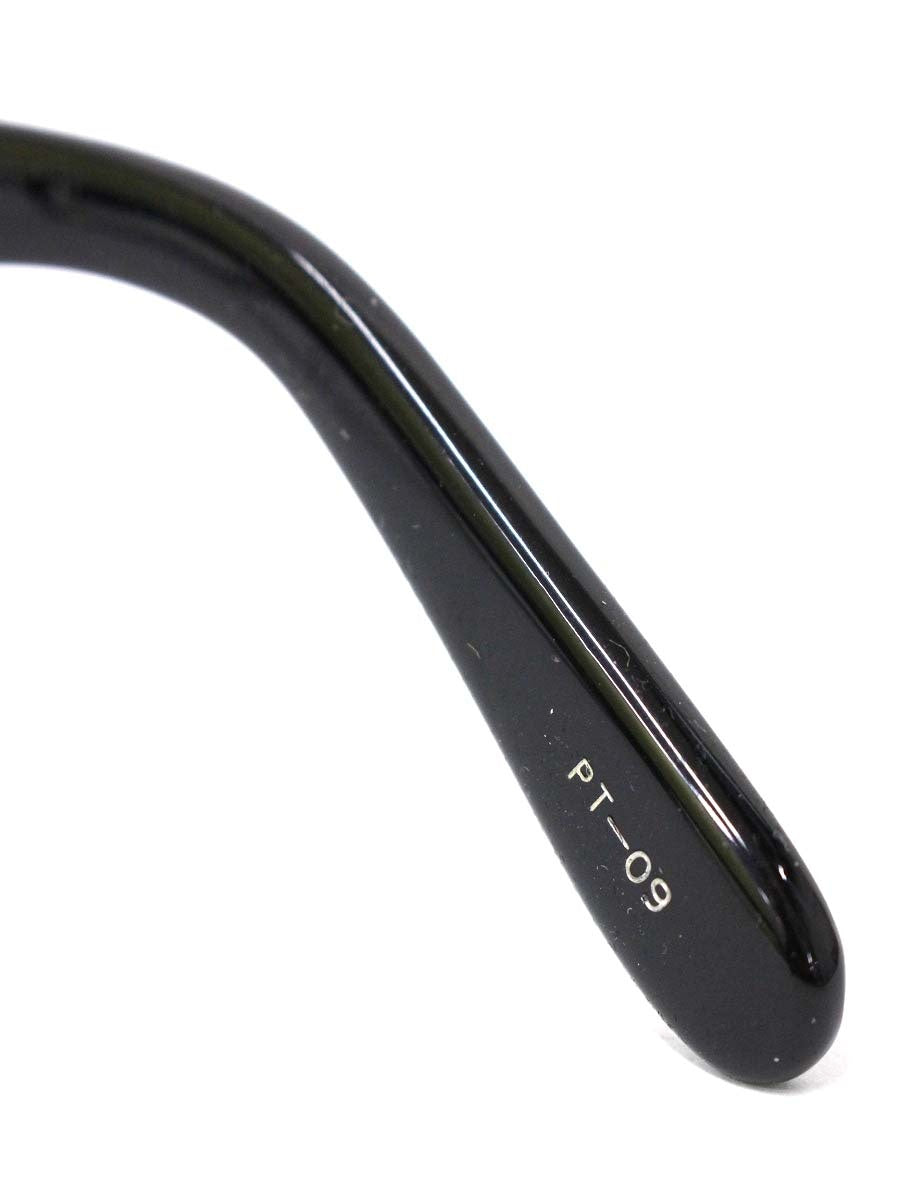 泰八郎謹製 PT-09 メガネ ブラック セルフレーム フルリム オーバル ITEC0MPXQTNY