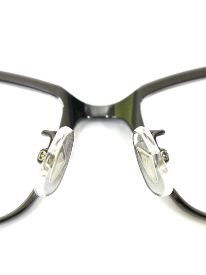 サムライ翔 SS-J36 メガネ ガンメタル/ダークレッド コンビフレーム スクエア ITU6EKNGF1FB