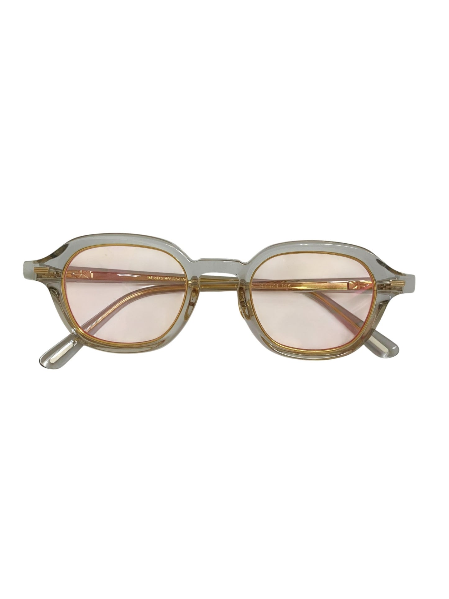 ユウイチトヤマ YUICHI TOYAMA:5 BEACON-04 メガネ 透明 ヘキサゴンシェイプ ITOLBEMKOAP5