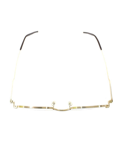 イーファイブアイヴァン m15 メガネ ゴールド/ブラウン チタンニウム ボストン WG/WG ITAQMQ4GDWWE