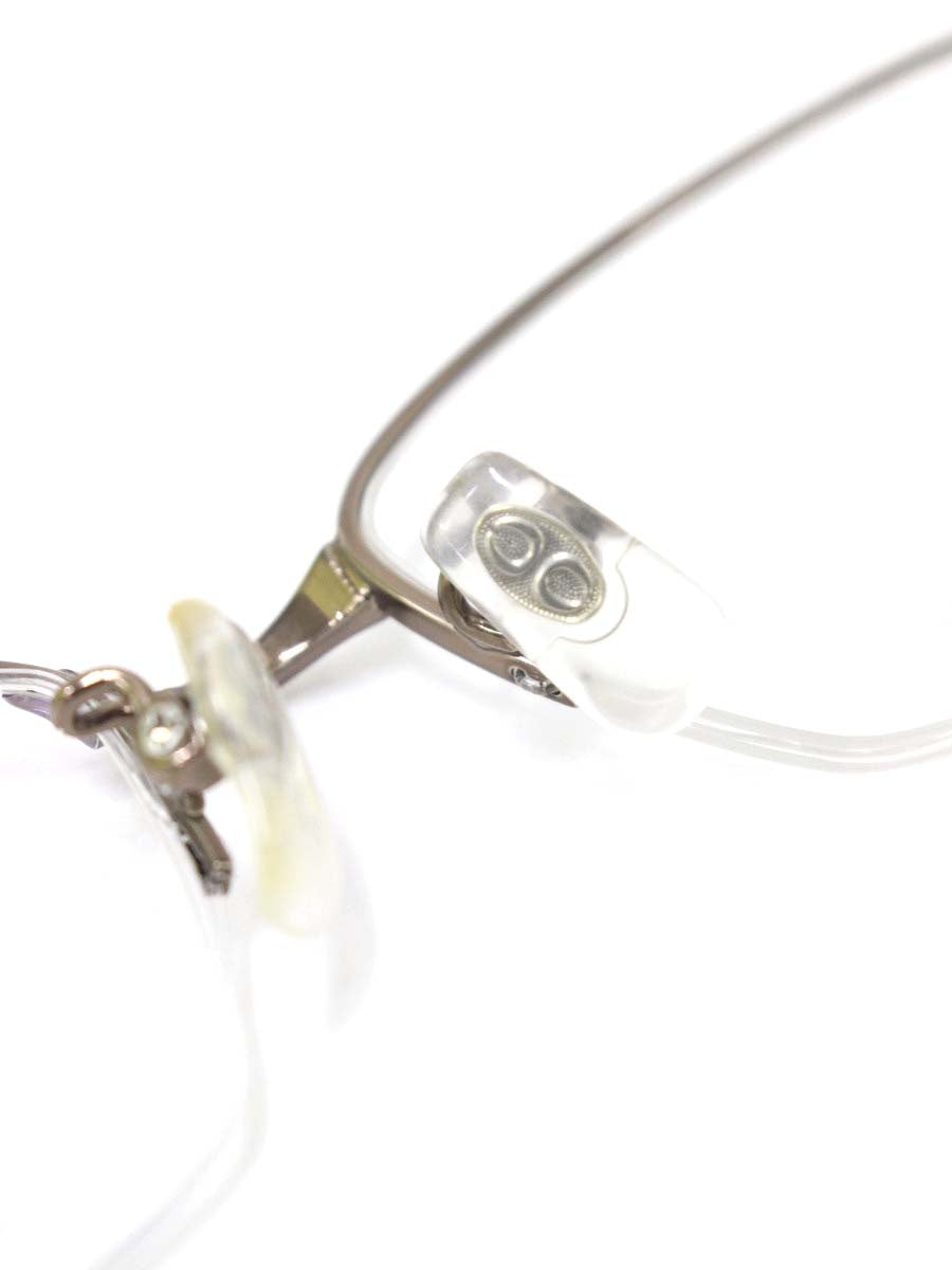 ラインアートシャルマン XL1422 メガネ ブラウン スクエア エクセレンスチタン IT2LX8T28EYC