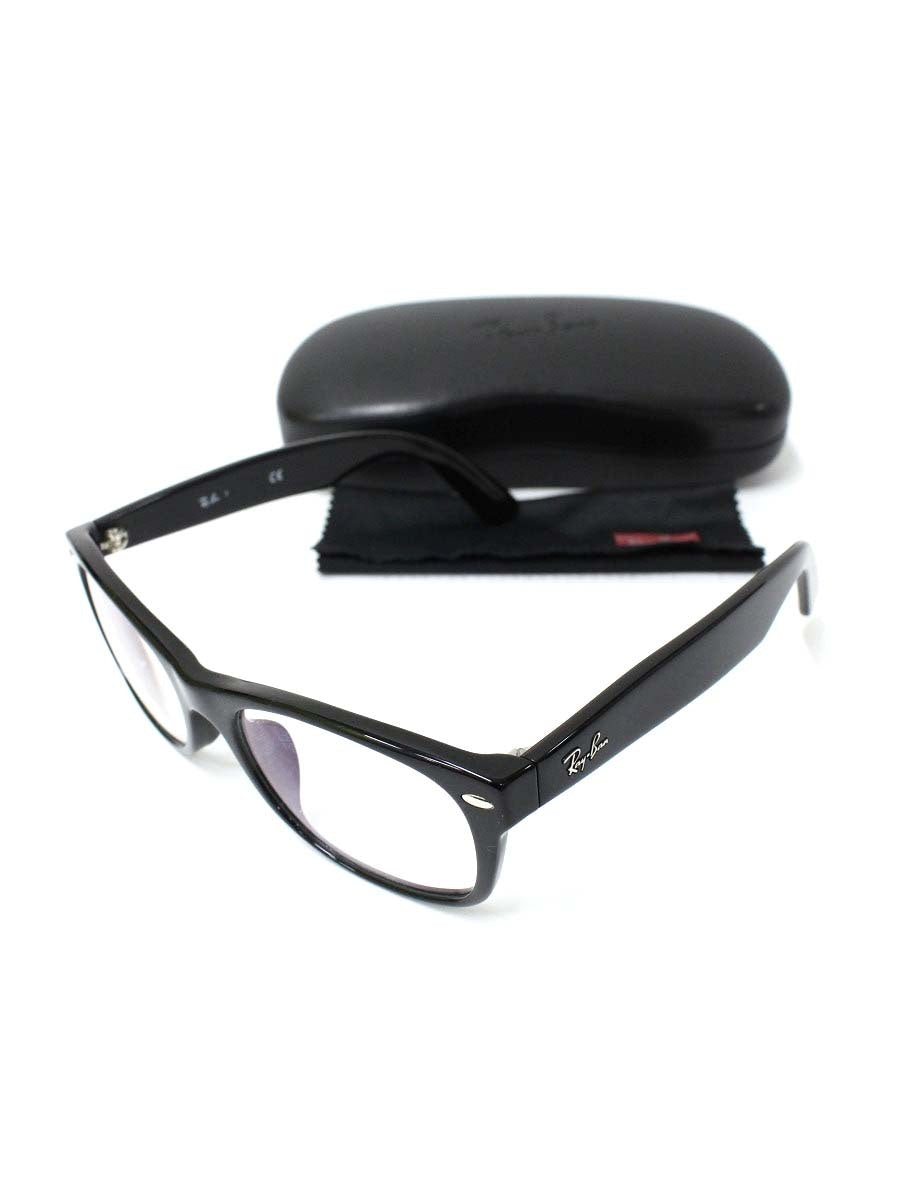 レイバン NEW WAYFARER RB5184F メガネ ブラック セルフレーム フルリム ウェリントン ITDTVBFT5FFT