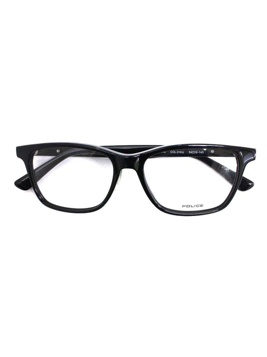 ポリス VPLA14J メガネ ブラック セルフレーム スクエア ITQEUUE6P80S