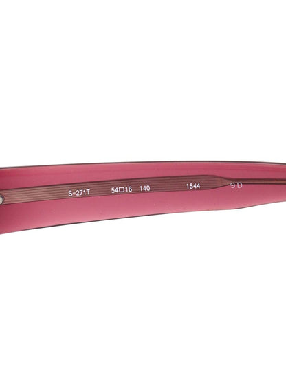 フォーナインズ S-271T メガネ パープル コンビフレーム オーバル IT7JWXIQEYT0