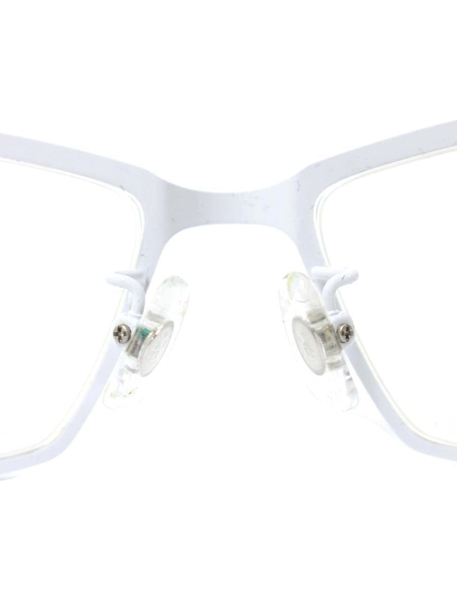 サムライ翔 リラックスライン 仁 SS-J203 LTD メガネ ホワイト 限定カラー メタルフレーム フルリム スクエア ITR0A9J1RAU8