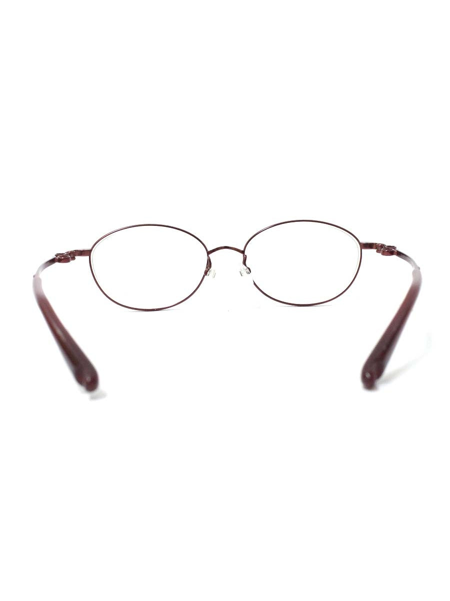 フォーナインズ S-746T メガネ ワインレッド チタニウムフレーム フルリム オーバル ITBCCXVSEN52