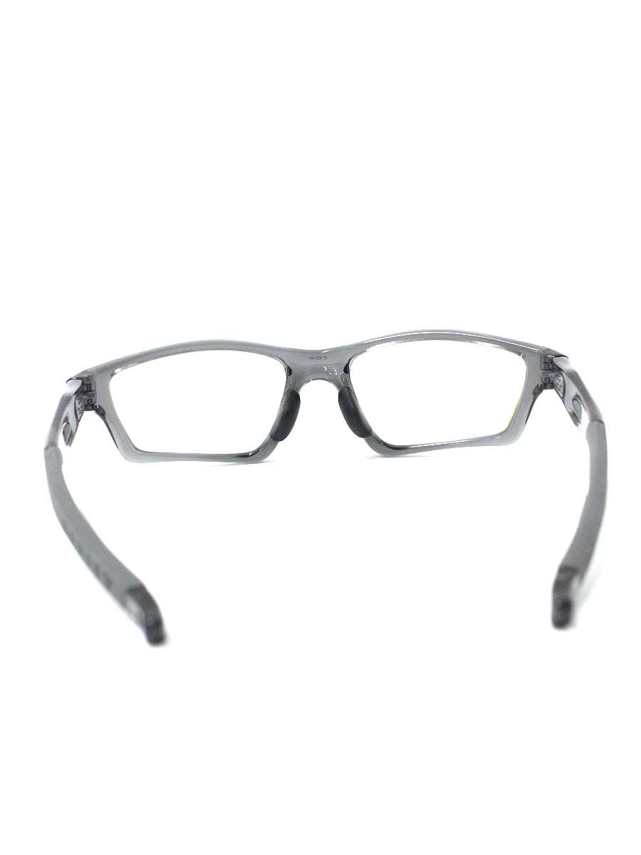 オークリー CROSSLINK OX8029-1756 メガネ グレー セルフレーム フルリム スクエア ITUXKLGCU76O
