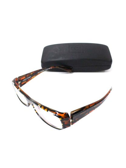 アランミクリ AL0322 B06G メガネ ブラウン/オレンジ 限定カラー セルフレーム フルリム スクエア ITC1404HJJLQ