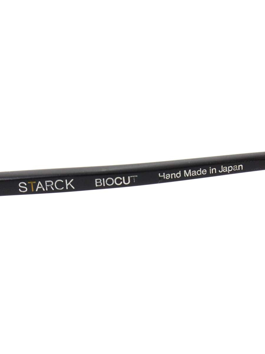 スタルクアイズ SH0001J 0300M メガネ ブラック/ガンメタマット コンビフレーム ハーフリム スクエアシェイプ ITNJZHNZIDXW