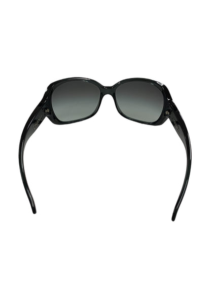 シャネル サングラス 6035 C1129/3C サイドロゴ レクタンギュラー グラデーションレンズ ブラック ITGPV6W47XZC