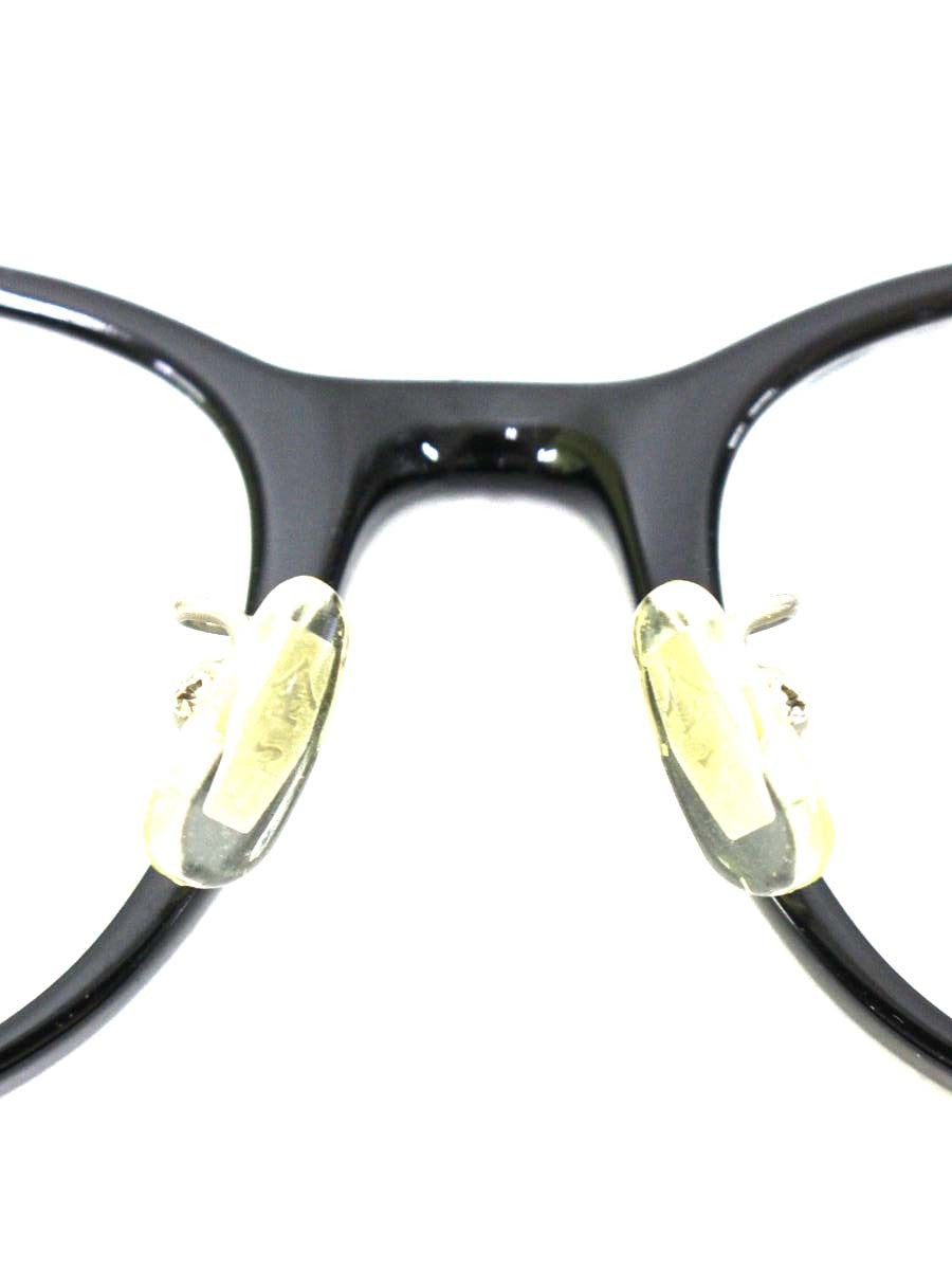 金子眼鏡 CELLULOID KC-17 メガネ ブラック セルフレーム フルリム ウェリントン IT8SB046GMAC