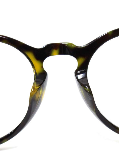 グッチ GG0534OA メガネ カーキグリーン/ブラウン セルフレーム フルリム ボストン ITC10W3N3KYS