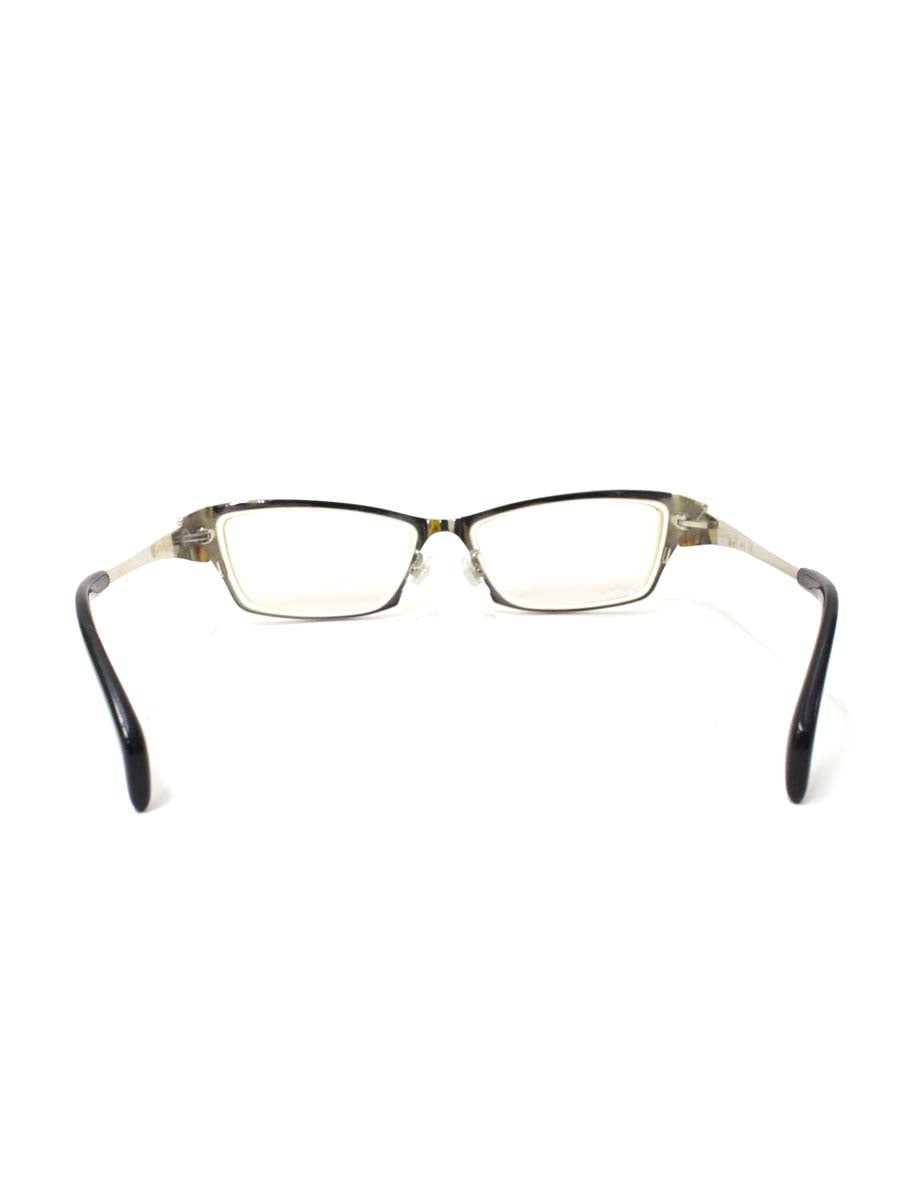 サムライ翔 メガネ シルバー/ブラック スクエア IT3GCYYNJ6S0