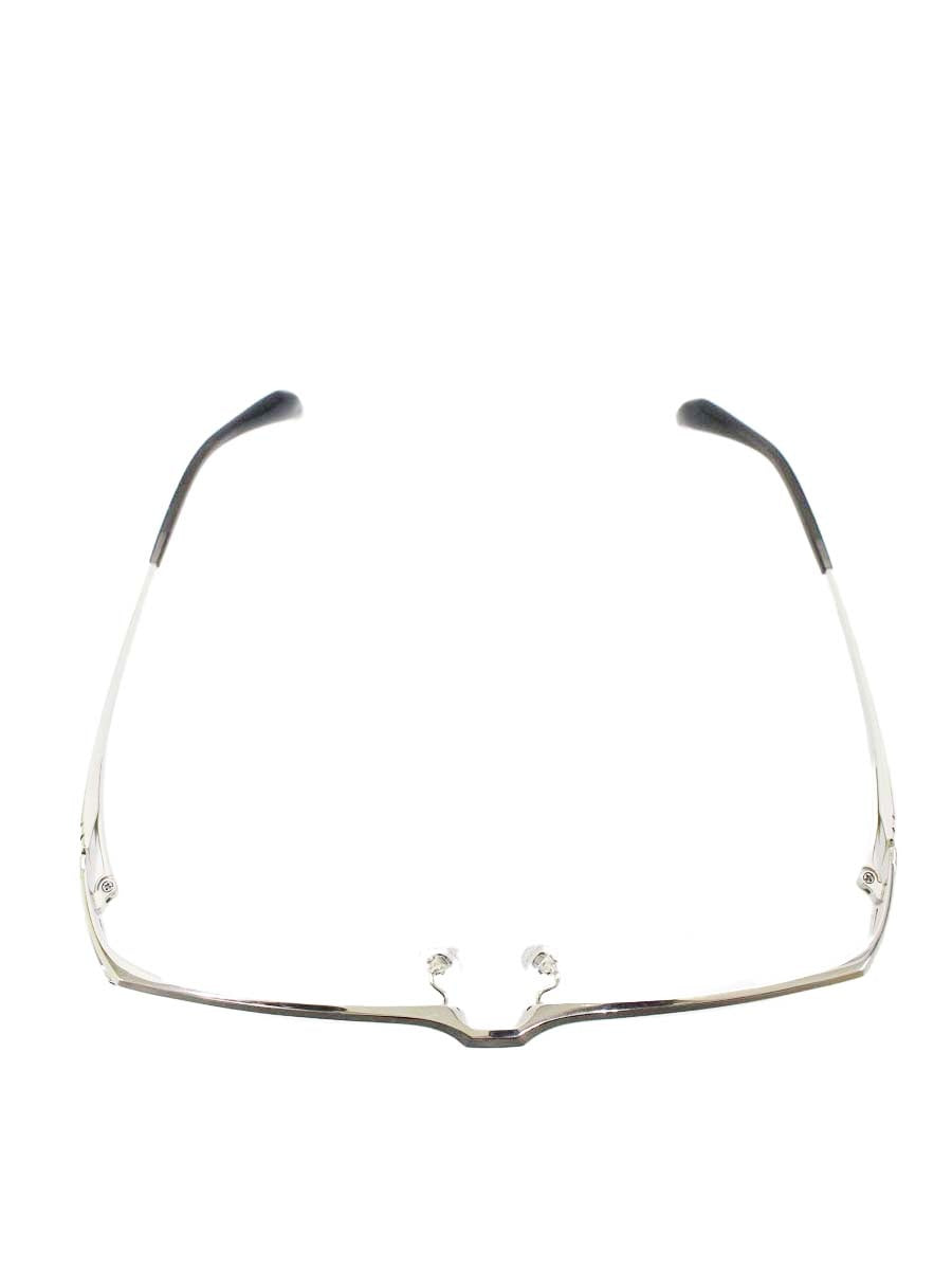 サムライ翔 リラックスライン 仁 SS-J225 メガネ シルバー/ブラッククリア メタルフレーム ハーフリム スクエア ♯1 IT7S39FDXH34