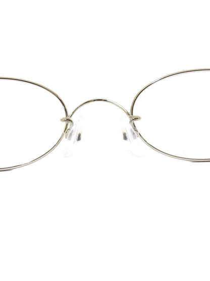 フォーナインズ S-50T メガネ ライトゴールド オーバル メタルフレーム ITJXKA50CHUW