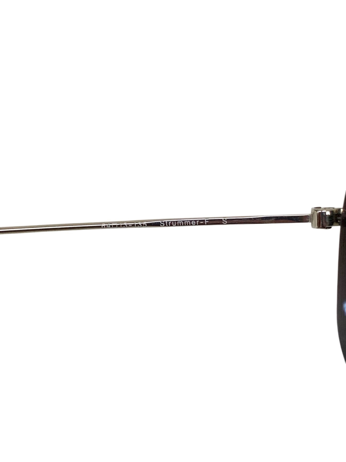 オリバーピープルズ Strummer-f サングラス シルバー メタルフレーム フルリム ティアドロップ ITCF3WCBRCEO