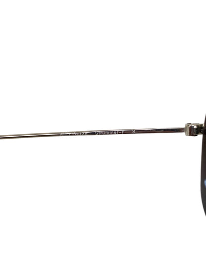 オリバーピープルズ Strummer-f サングラス シルバー メタルフレーム フルリム ティアドロップ ITCF3WCBRCEO