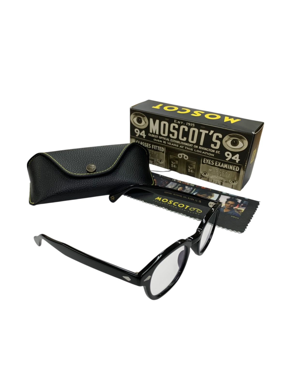 モスコット MOSCOT LEMTOSH レムトッシュ メガネ ブラック 46□24-145 ITJAZ6U4K2N8