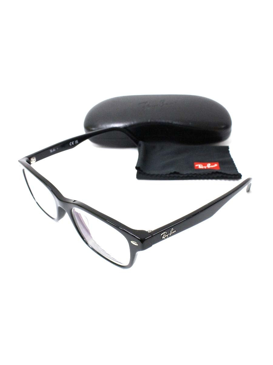 レイバン RB5345-D メガネ ブラック セルフレーム フルリム スクエア IT1L218BR52U