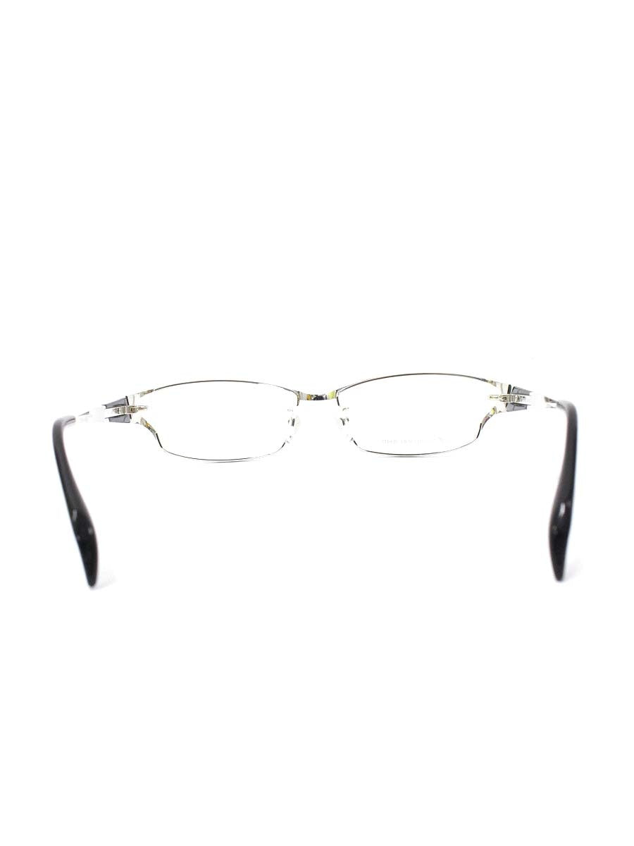 サムライ翔 SS-J34 メガネ シルバー メタルフレーム スクエア IT675DI262YO