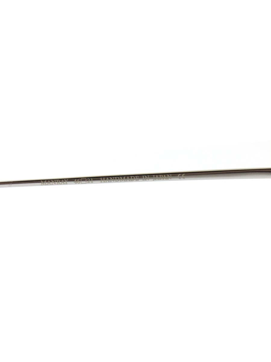 ayame（アヤメ） MANRAY 46 メガネ シルバー チタン IT4WSDZG9S46