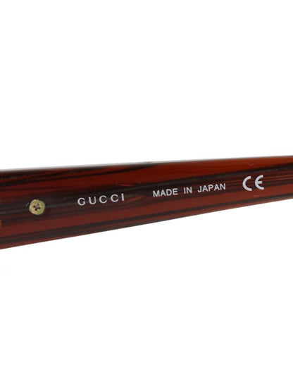 グッチ GG-9059J メガネ ブラウン セルフレーム フルリム スクエア IT0R062JJDJI