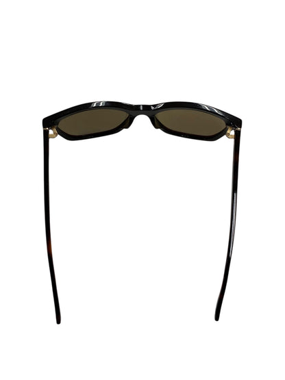 バレンシアガ BA98 48G サングラス ブラウン セルフレーム フルリム ウェリントン IT2N90V3F7T8